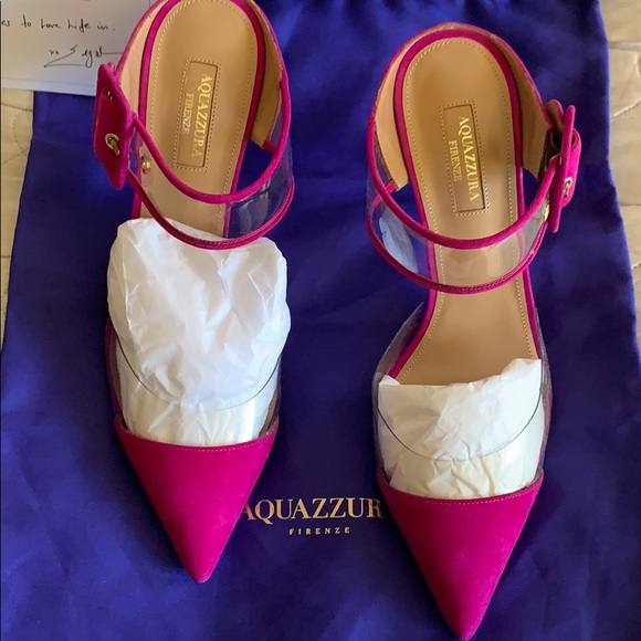 💥SOLD ON MERCARI AQUAZZURA PUMPS💥 - Picture 8 of 10